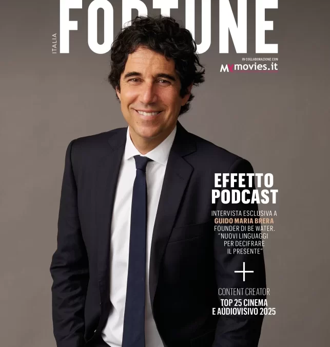 Effetto Podcast”. Guido Maria Brera sulla cover del nuovo Fortune Italia Entertainment