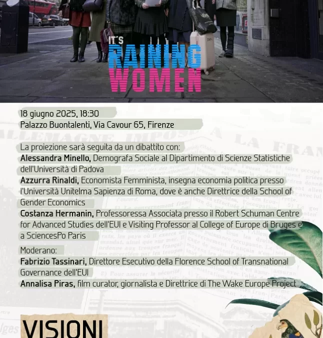 Visioni d’Europa chiude la stagione con It’s Raining Women