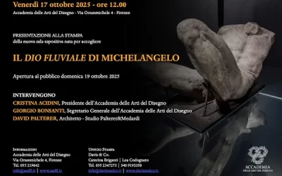 All’Accademia una nuova sala espositiva che ospiterà, dopo il restauro, il Dio Fluviale di Michelangelo,