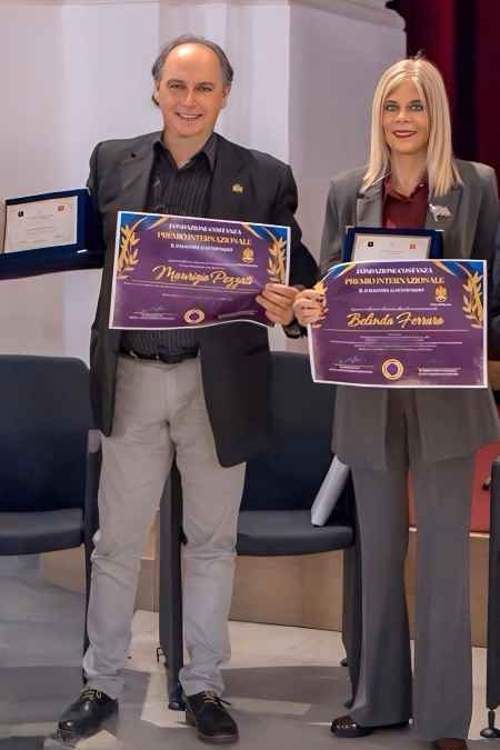 Belinda Ferraro e Maurizio Pezzati premiati al “Ballo del Gattopardo”