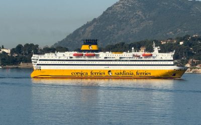 Ha preso il largo Mega Serena, nuova unità che andrà ad affiancare le altre navi della flotta sulle linee verso Corsica, Sardegna e Baleari.