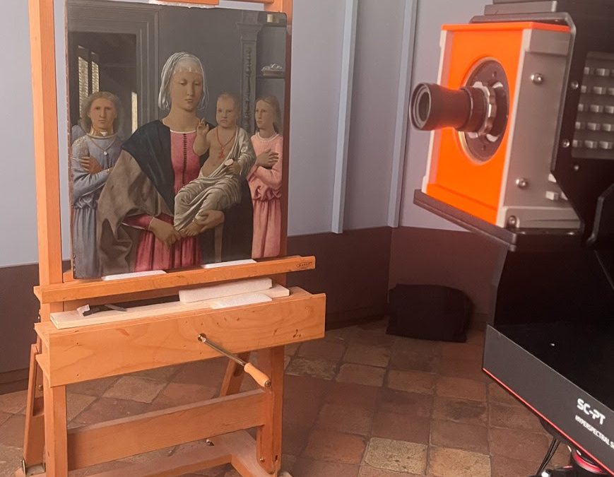 Campagna di indagini diagnostiche non invasive sulla Flagellazione di Cristo e sulla Madonna di Senigallia, due dei più celebri capolavori di Piero della Francesca.