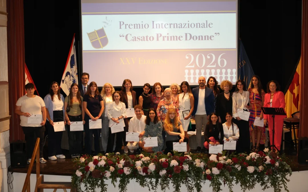 XXV EDIZIONE DEL PREMIO CASATO PRIME DONNE  SANDRA MISALE È LA PRIMA DONNA 2026